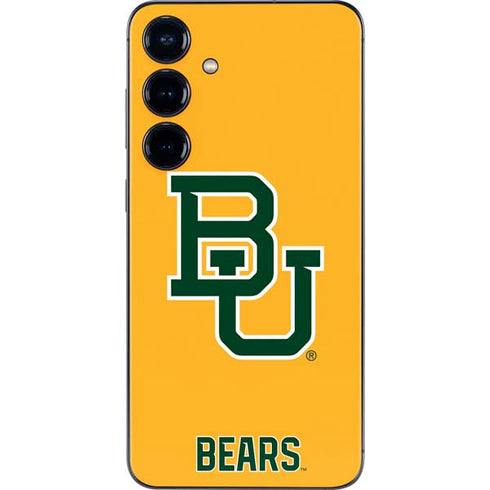 Baylor University BU Yellow Galaxy S25 Skin